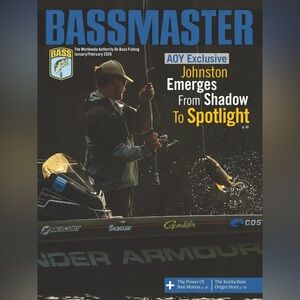 BASSMASTER - AOY Exclusive, Johnston Emerges from Shadow to Spotlight. NEW